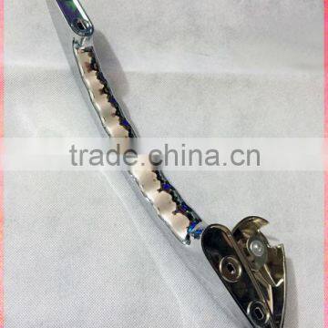 BS16 Refrigerator Plastic Plating Door Handle With Lock photo-3