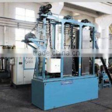 Round-link induction quenching and tempering equipment