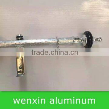 32mm aluminum curtain rod set , curtain poles