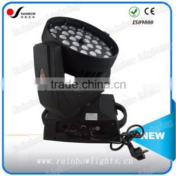 18CH 10watt Led Zoom Wash Moving Head 36PCS Moving Head LED Stage Wash Lights