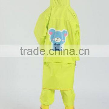School Kids Use School Bag Raincoat photo-6