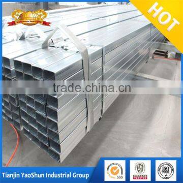 Z40 Z80 Z100 Pre Galvanized Square Rectangle Steel Pipe Tube Hollow Section