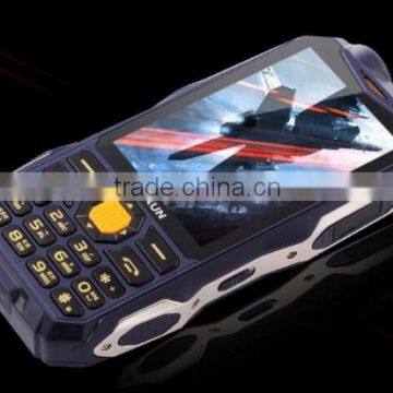 335-Sports Outdoor Cellphone 18000mah Standby 100days Elderly Phone Dual Sim Large Speaker With Analogue TV Dual Lights