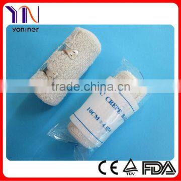 elastic crepe bandage size 10cm CE FDA Certificated Manufacturer