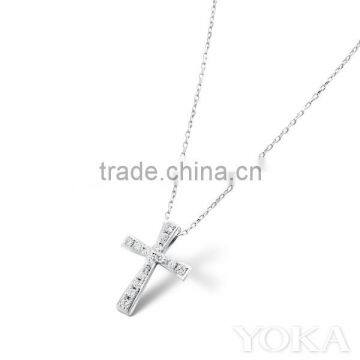 Cross pendant charm