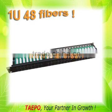 19" UTP RJ45 1U CAT6 48-port patch panel