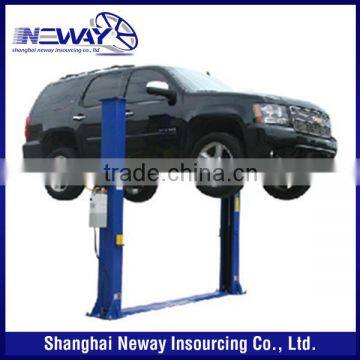 good quality floorplate 2 post auto hoist price