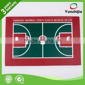 Silicon PU Basketball Court Flooring Cost for Sale photo-3
