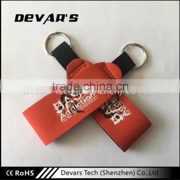 China factory high quality innovative special material keychain for gifts