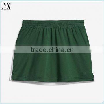 2016 Wholesale Custom Girl Skirt Polyester Fabric Short And Sport Skirt