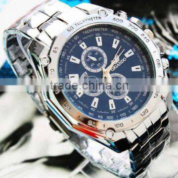 2013 metal case alloy brand custom big face watches