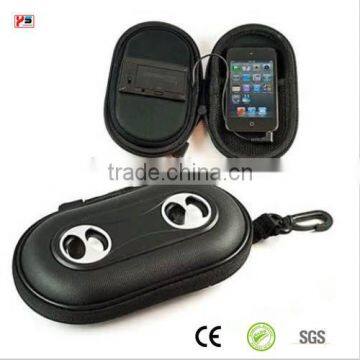 Personalized EVA Storage Carrying Case with Stereo Speakers I pod