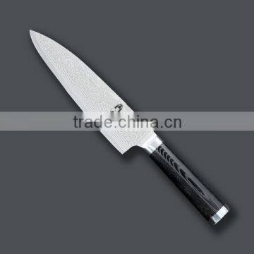 high quality damascus knife, kitchen chef damascus knife