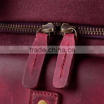 Handmade Vintage Bag Leather Camera Bag for Canon 600d photo-5