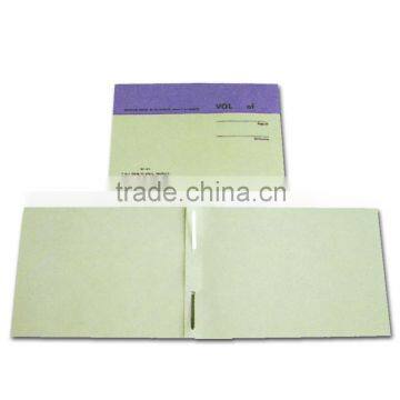 Metal steel bar clip paper file folder (BLY8-0739LAF)