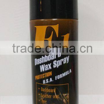 Car Polish Dashboard Cleaner Aerosol Spray Wax photo-2