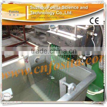 PE plastic pelletizing line single screw extruder