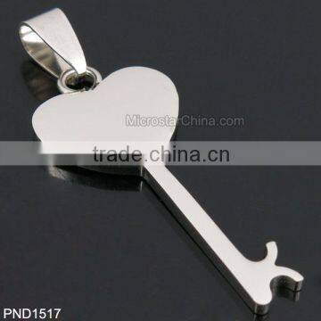 Stainless Steel Pendant Energy Pendant Key Pendant