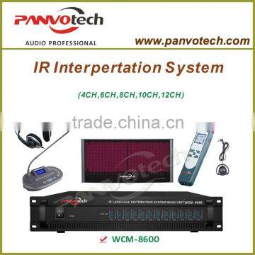 Panvotech wireless interpreter systems WCM-8600