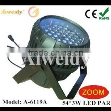 54*3W LED PAR with ZOOM