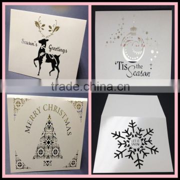 2013 elegant high quality luxurious laser cut wedding invitation cards / greeting card/ birthday patry card/ christmas card