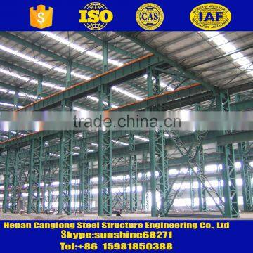 easy assembly economic steel structure plant