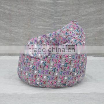 Butterfly Printed Fabric Bean Bag Chairs Bulk (NW918R) photo-2