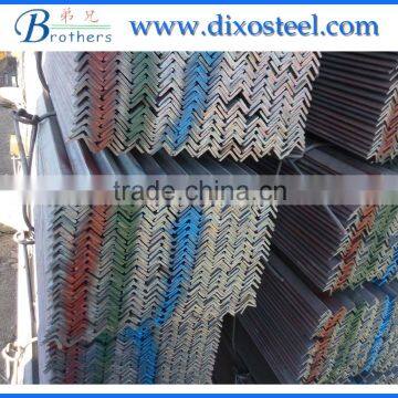 unequal jis ss400 type of carbon structure v shape hot rolled angle steel bar