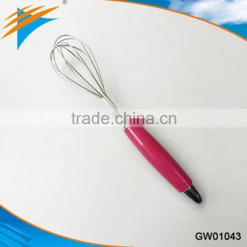 2016 Stainless Steel Manual Handle Egg Beater Wire Whisk
