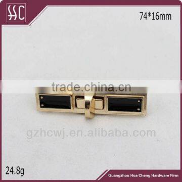74*16mm suitcase lock,handbag lock,purse lock