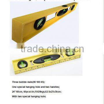 Plastic I-BEAM spirit level, measure tool