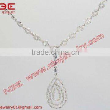 wax micro setting jewelry necklace, wholesale price