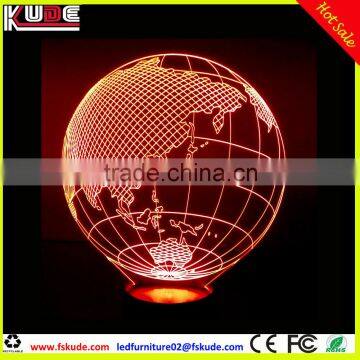 Rechargeable 3D Effect Acrylic Night Light on Sale From China