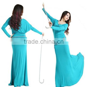 2014 Wuchieal Wholesale Comfortable Modal Belly Dance Dress Costume for Practice in Winter and Autumn                        
                                                Quality Choice