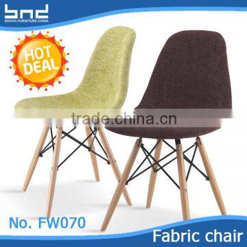 Classic comfortable DSW emes fabric church chair FW070