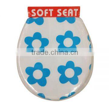 Decorative easy installation toilet seat lid,toilet lid covers