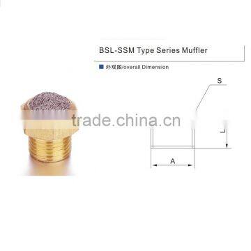 BSL-SSA type muffer sintered bronze filter element