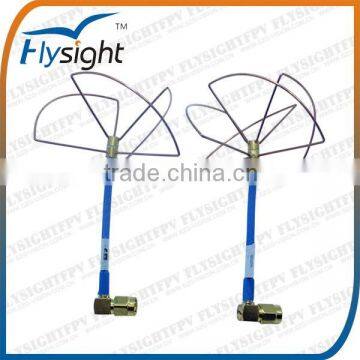 C252 FPV omnidirectiona 2.4ghz cloverleaf antenna for 2.4ghz FPV TX RX