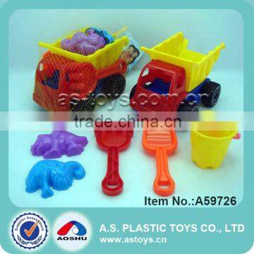 Best summer plastic sand beach toy bucket trucks