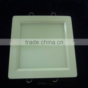 AC100-240V 1120lm 15W square 8*8inch LED recessed downlight