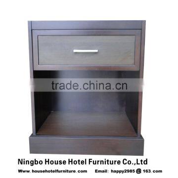 Hotel Furniture King and Queen Nightstand With Quartz Top