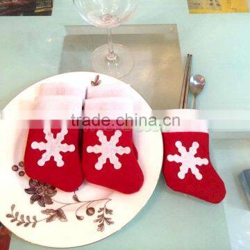 2016 Hot Sale Mini Christmas Stockings Christmas Decoration Supplies Decorations Festival Party Ornament photo-5