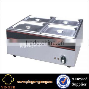 electric stainless steel bain marie food warmer