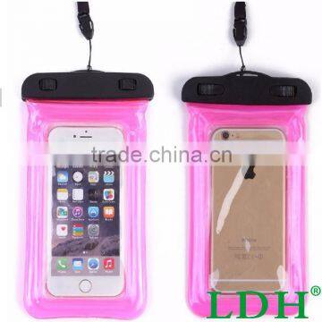 6 Inch Seal Waterproof Bag Pouch Underwater Back Cover Case For IPhone 6 5 5s 4 4s for lg g2 Pouch for Galaxy S4/5 Free Shipping photo-3