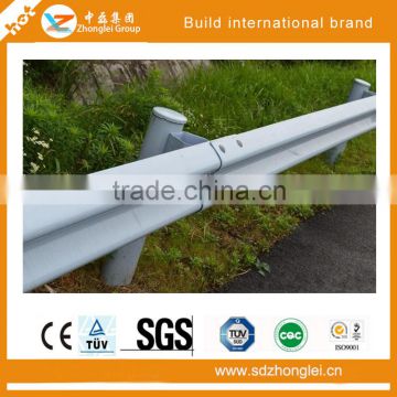 Galvanized paint highway guardrail board