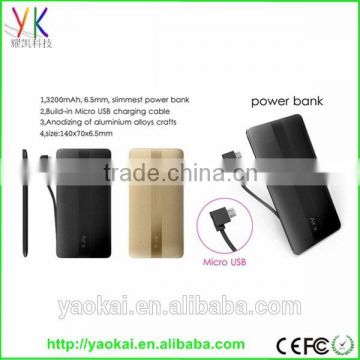 Credit card power bank new products on china market