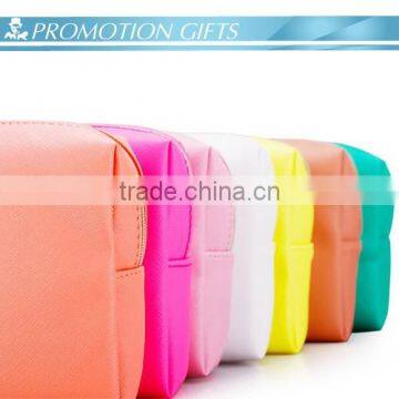 promotional customized pu make up bag plastic cosmetic bag