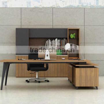 Executive desk/melamine office desk with side desk