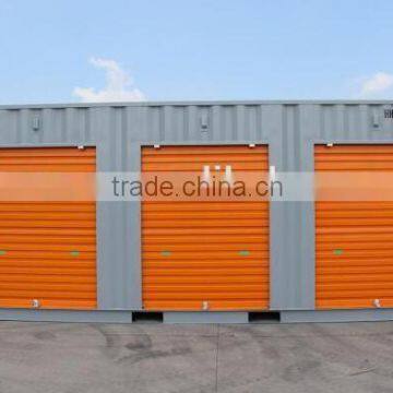 modified shipping container storage house motorbike garage