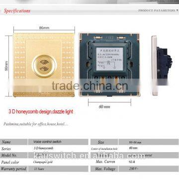 100W Sound Sensor Voice Control Light Switch Sound Sensor Lights